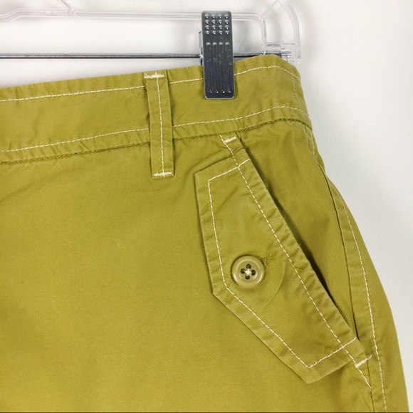 J. Crew Green City Fit Broken-In Chino Shorts Sz 6 - Picture 4 of 9